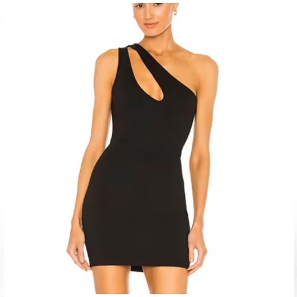 Nava Asymmetrical Mini Dress